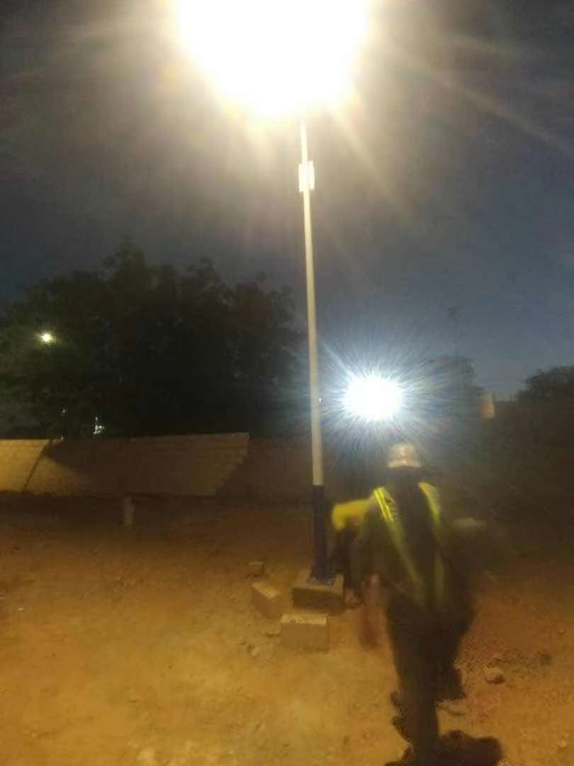 commercial Split-type solar street light project